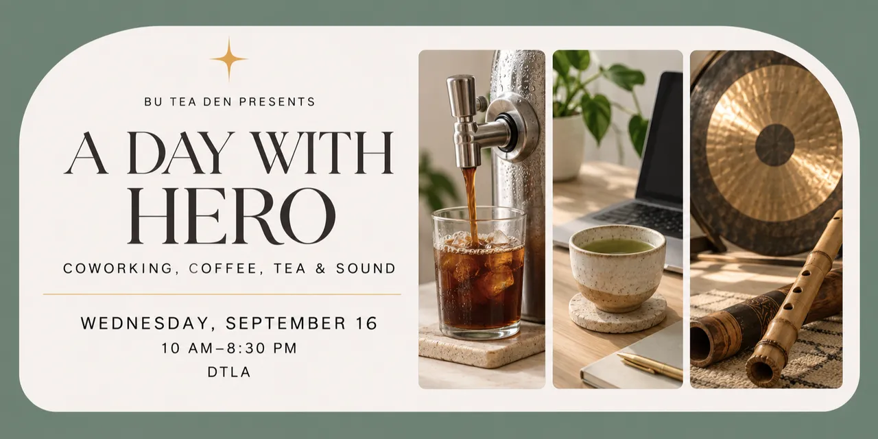 A Day with HERO event flyer