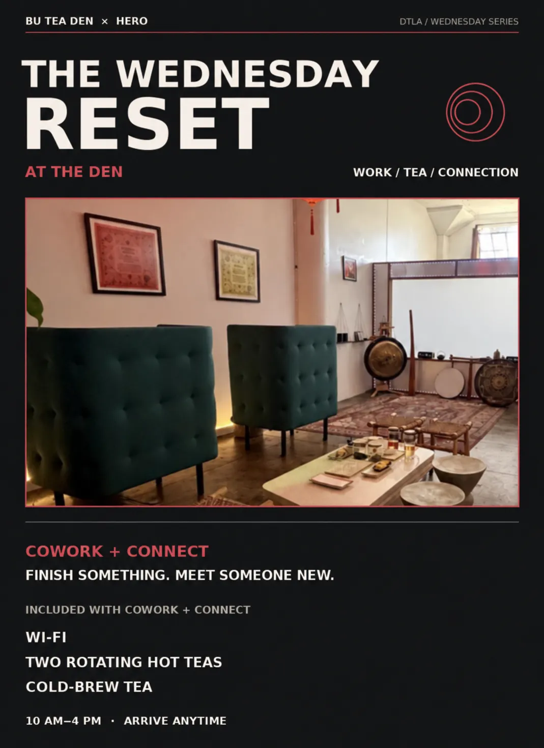 The Wednesday Reset: Cowork + Connect at the Den