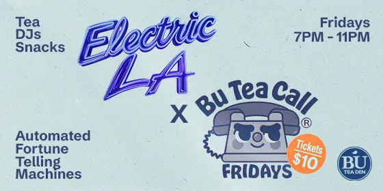 Bu Tea Call Fridays