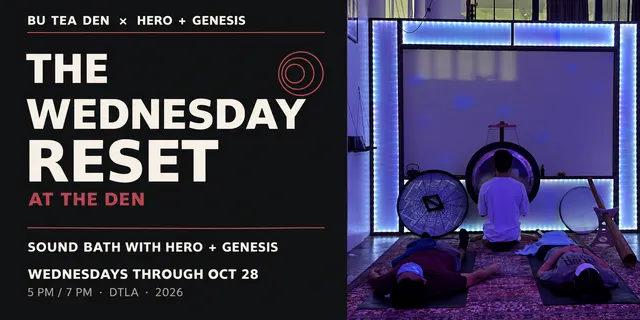 The Wednesday Reset: Sound Bath with HERO + Genesis