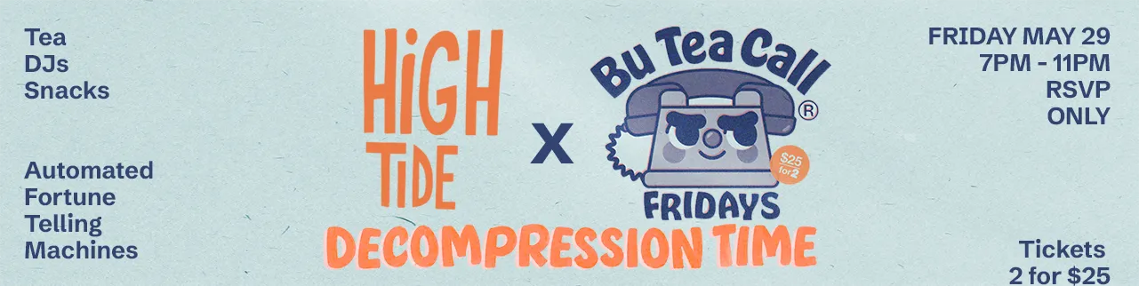 Bu Tea Call Fridays: 2-for-1
