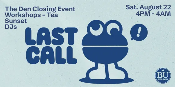 Last Call event flyer